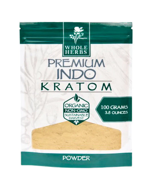 Whole Herbs Kratom 100g Green Vein Indo