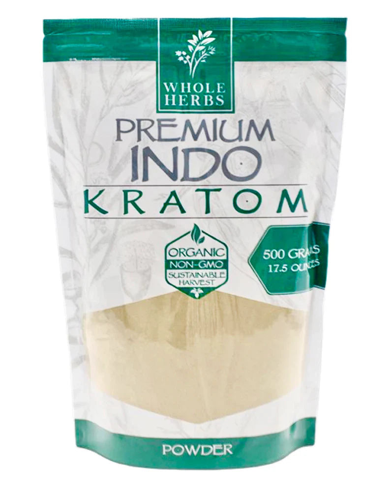 Whole Herbs Kratom 500g Green Vein Indo