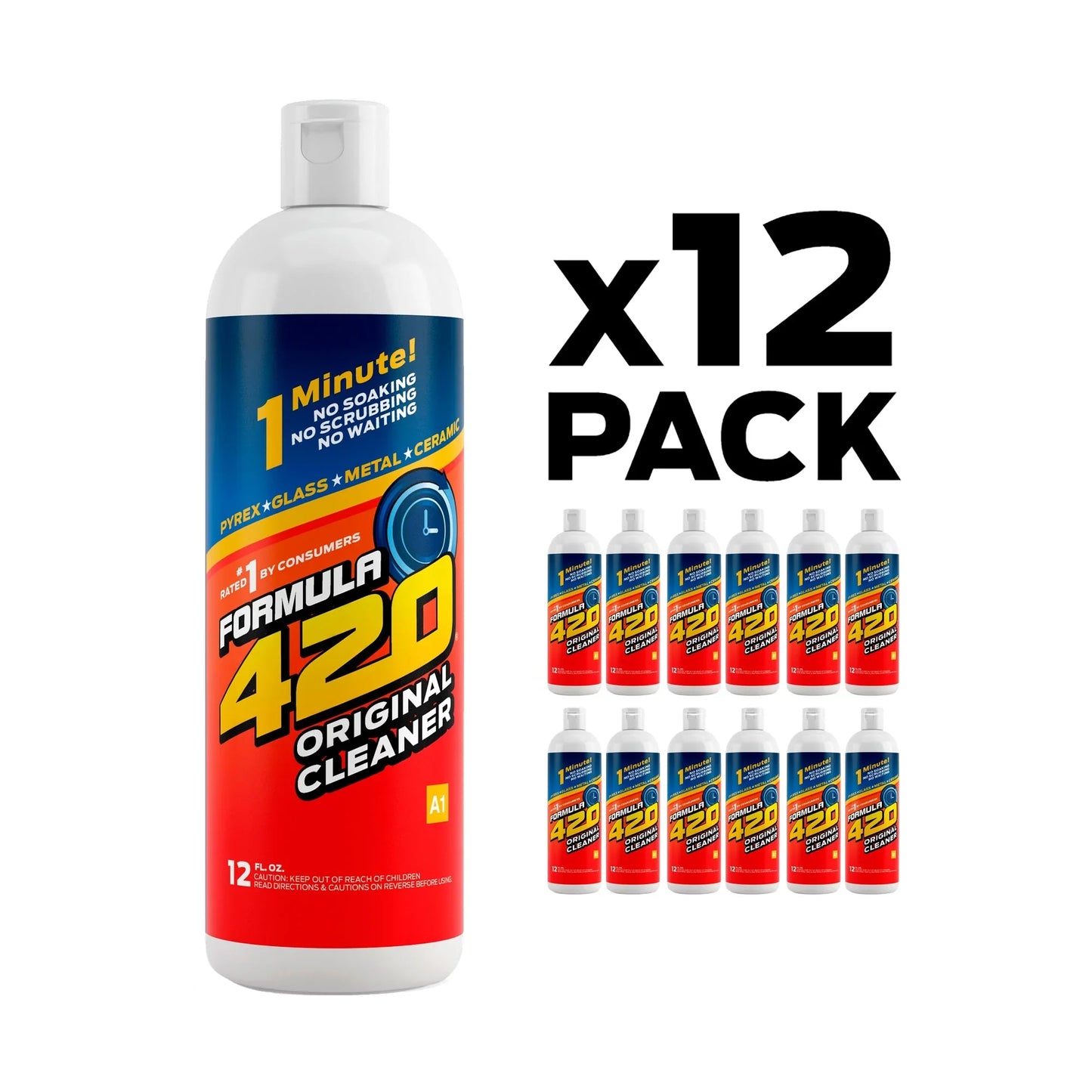 Formula 420 20z Bottles 12pk 420 Original Cleaner