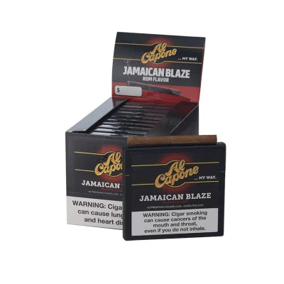 Al Capone Non Filter 10/10pk Jamaican Blaze with Packaging