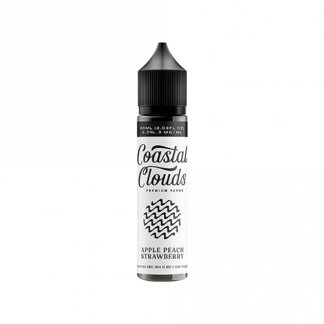 Coastal Clouds E-Liquid | 60mL | Apple Peach Strawberry