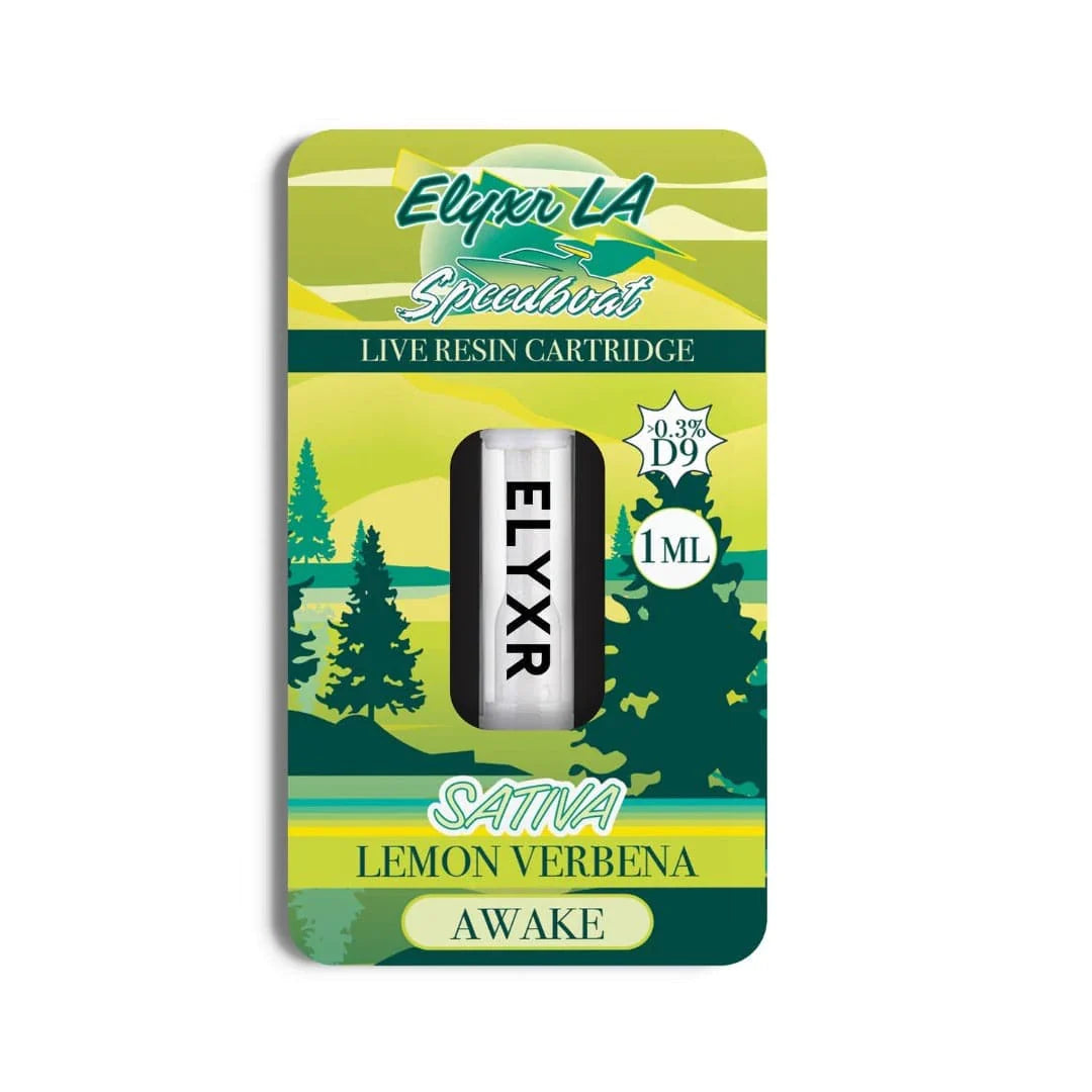 Elyxr La x Speedboat Live Resin | 1g | 1mL | Awake with Packaging