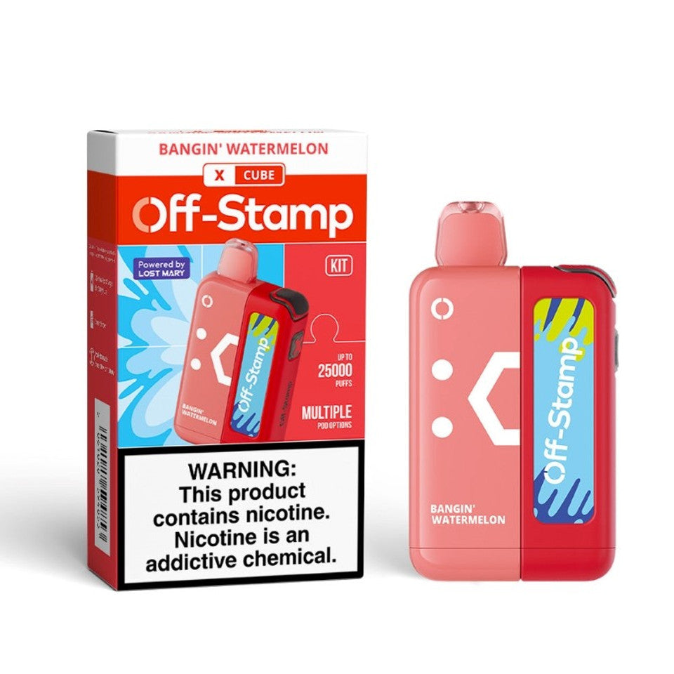Off-Stamp X Cube 25K 5Ct Bangin' Watermelon with packaging