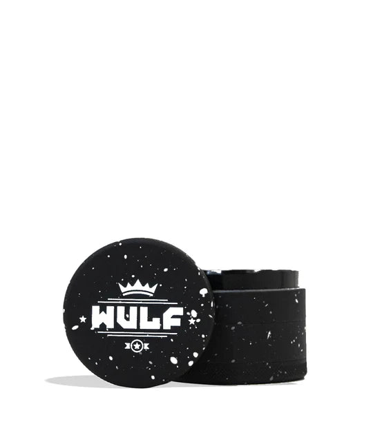 Wulf Grinder | 50mm | 4pc | Black White Spatter