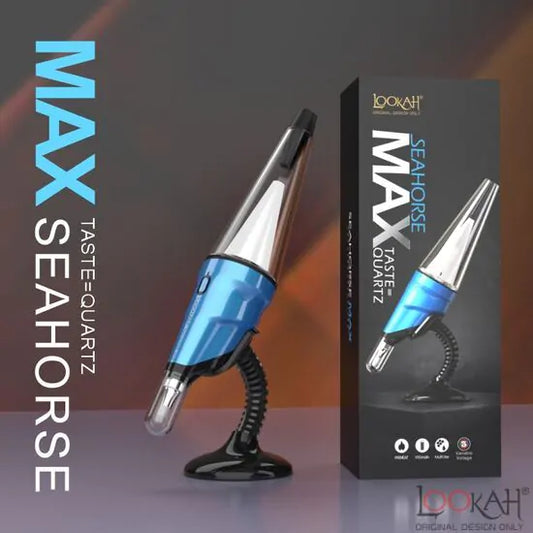 Lookah Seahorse Max Dab Pen | Blue