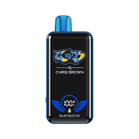Chris Brown CB15K Puffs 5ct Blue Razz Ice