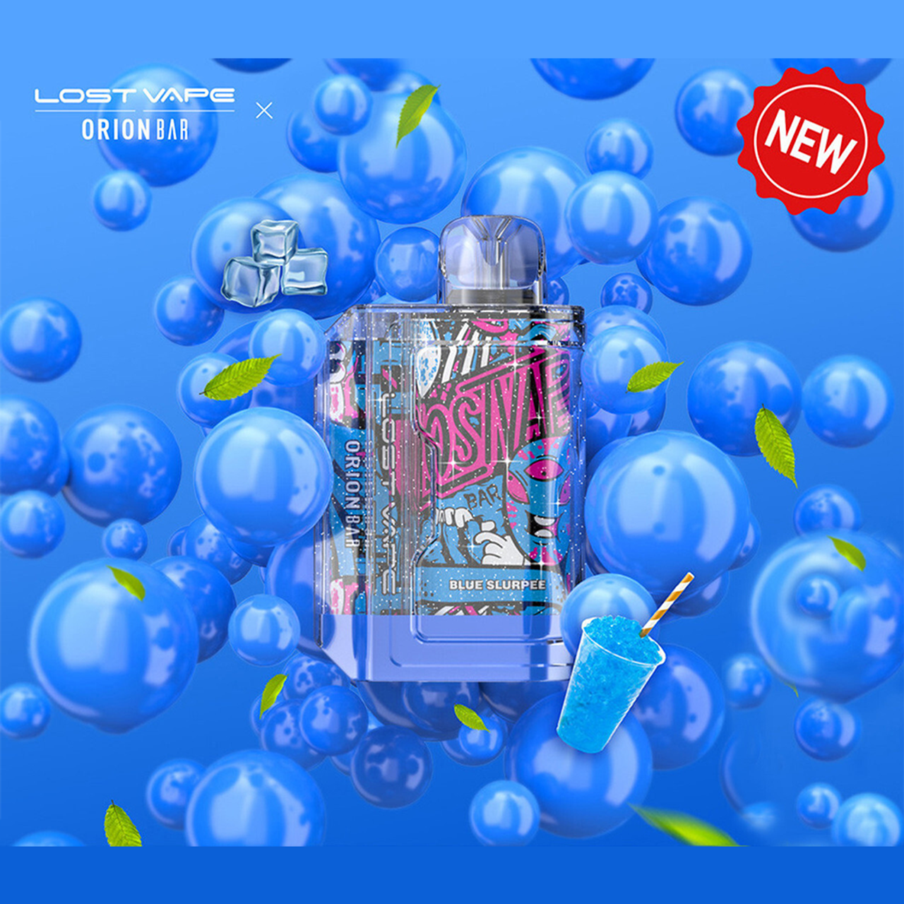 Orion Bar Disposable 7500 Puff 18mL 50mg | Blue Slurpee