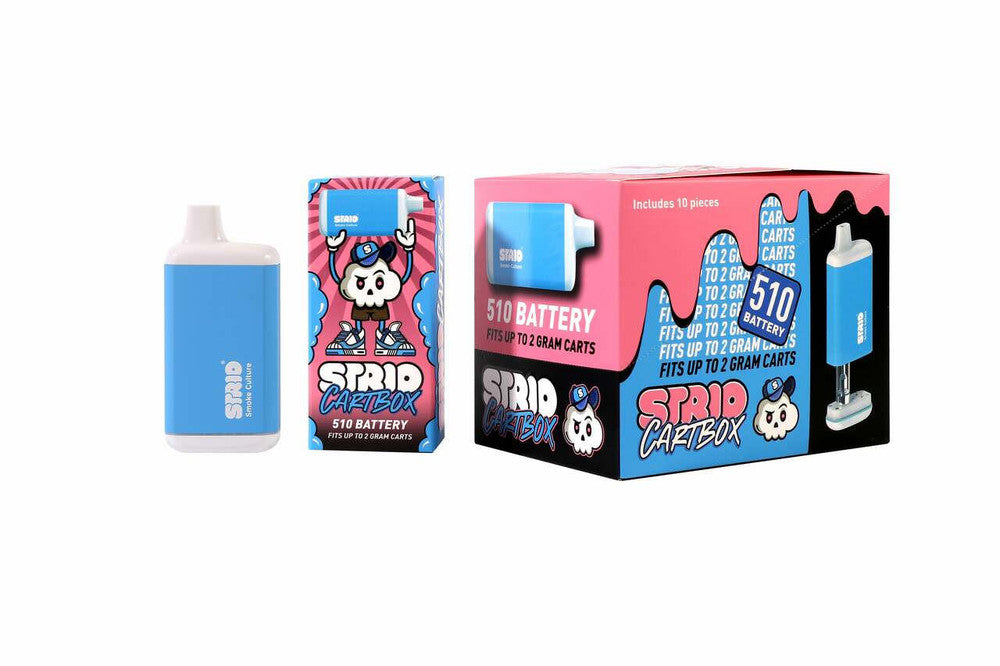 Strio Cart Box 510 | 10-pack | Blue with Packaging