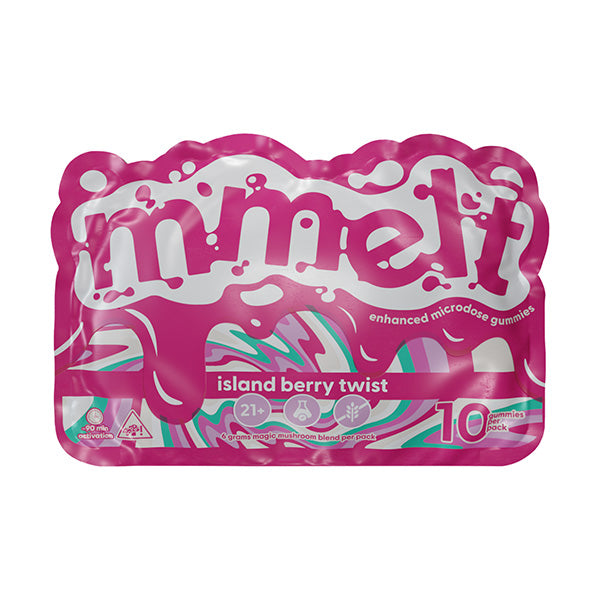 Cali Mmelt 10ct Gummy Island Berry Twist
