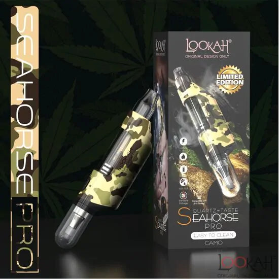 Lookah Seahorse PRO Limited Editions | Camo with Packaging