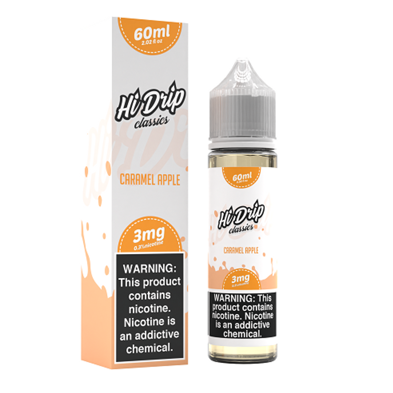 Hi-Drip Classics 60mL (Freebase) | Caramel Apple with Packaging