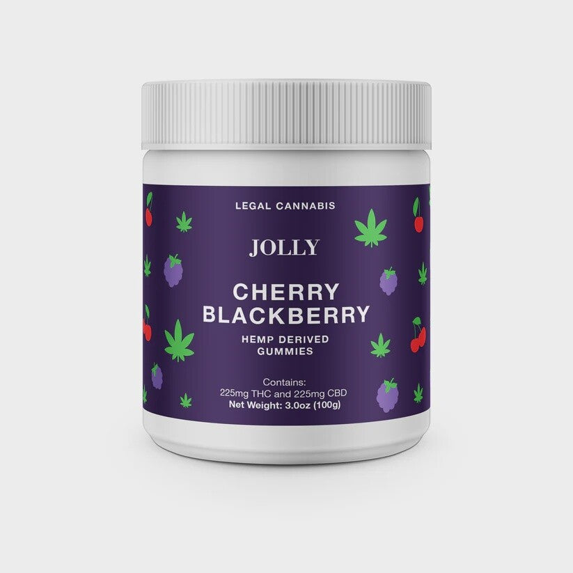 Jolly Gummies 450mg | 15ct | Cherry Blackberry