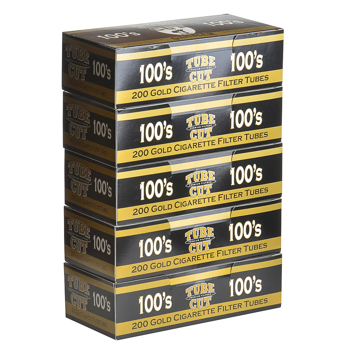 Tube Cut Tubes 100's 5pk Gold Packaging