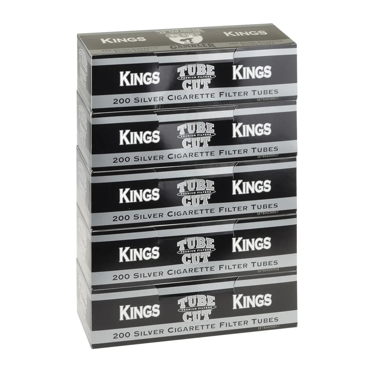 Tube Cut Tubes Kings 5pk Silver Packaging