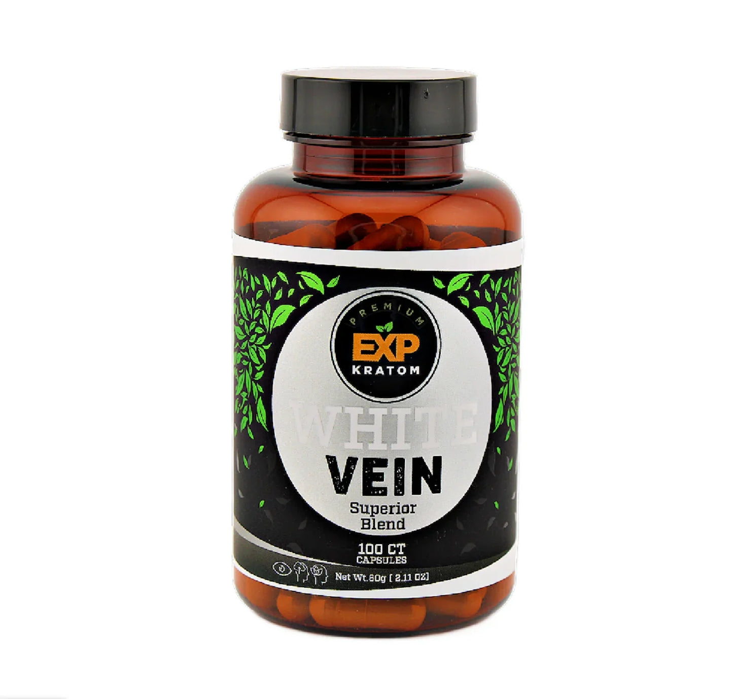 Exp Kratom 100ct White Vein