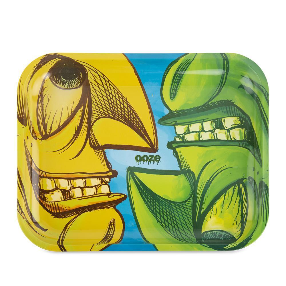 Ooze Metal Rolling Tray | Medium | Face-off