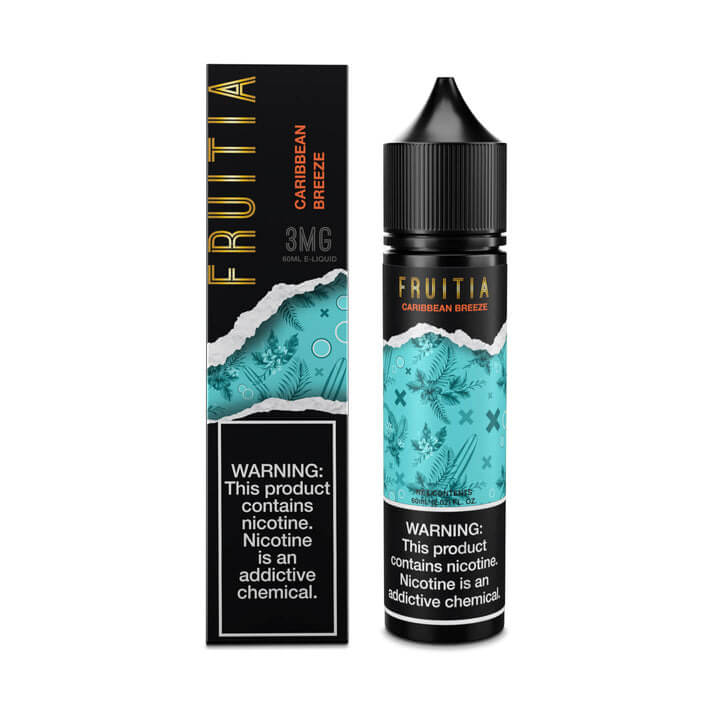FRUITIA by Fresh Farms E-Liquid 60mL (Freebase)| Caribbean Breeze with Packaging 