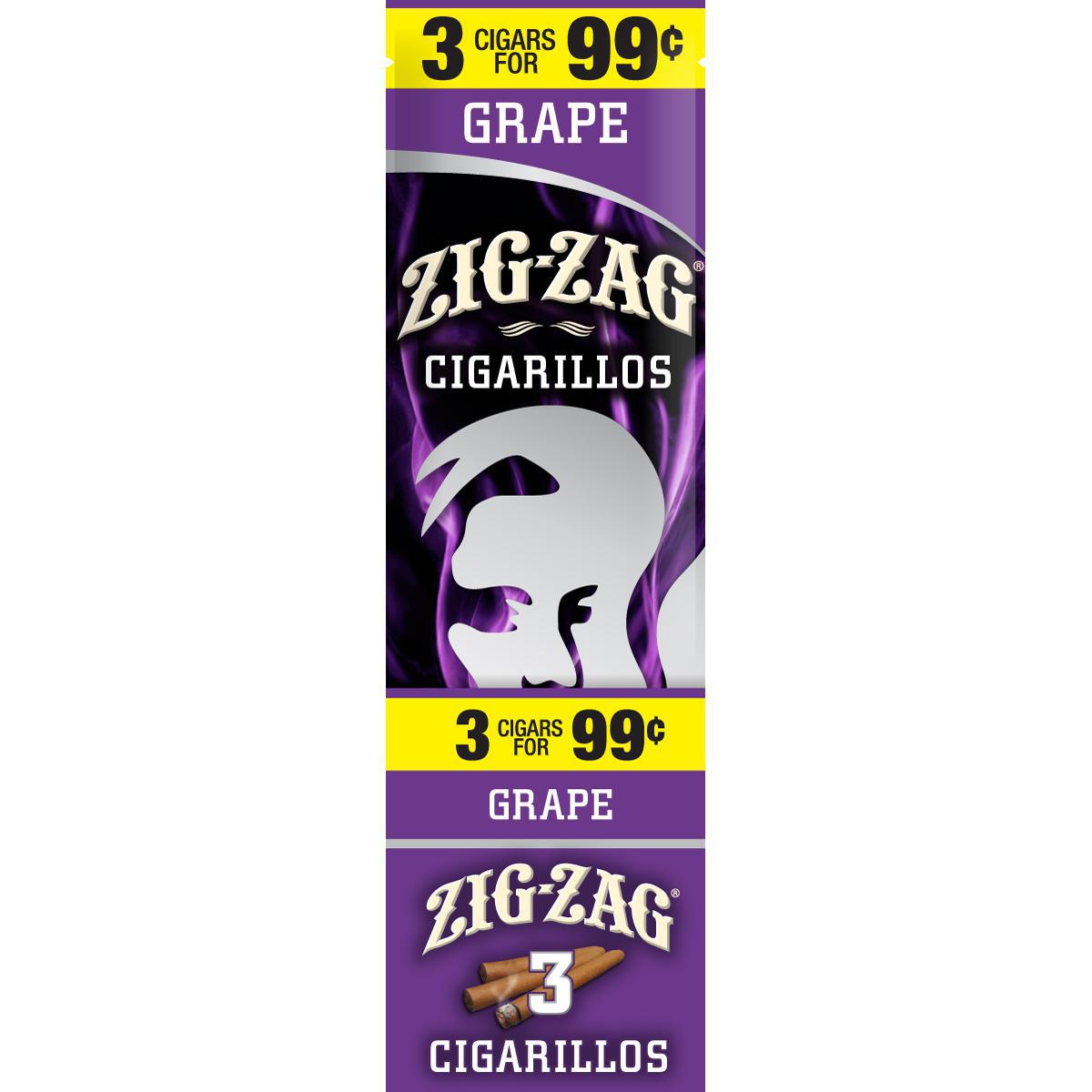 Zig-zag Cigarillos | Grape with Packaging