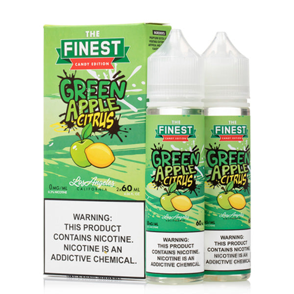 Finest Sweet & Sour Series E-Liquid 120mL (Freebase) | 60mL 2-Pack