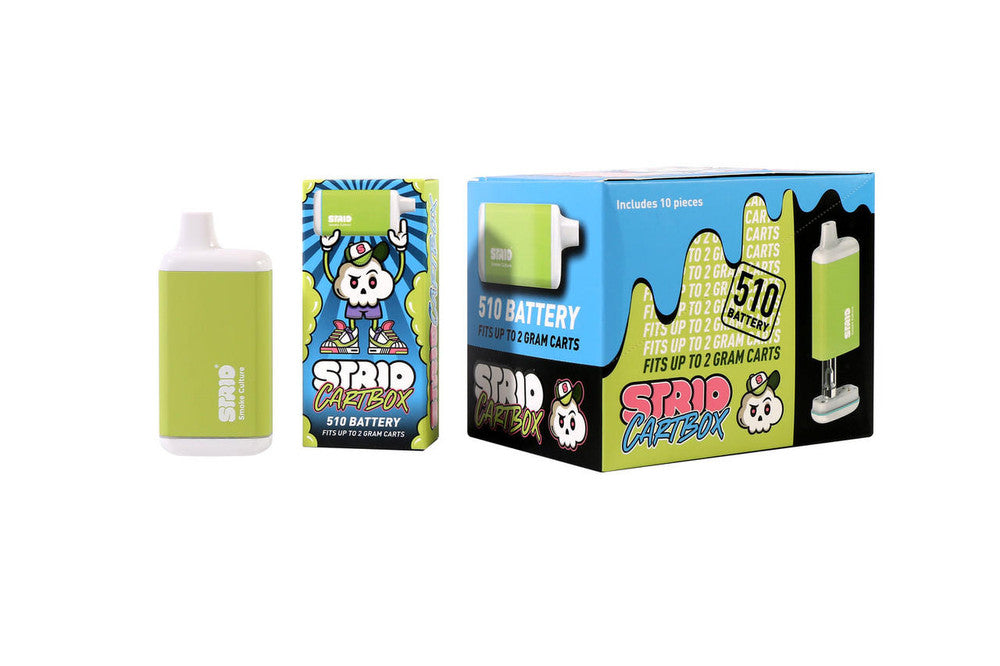 Strio Cart Box 510 | 10-pack | Green with Packaging
