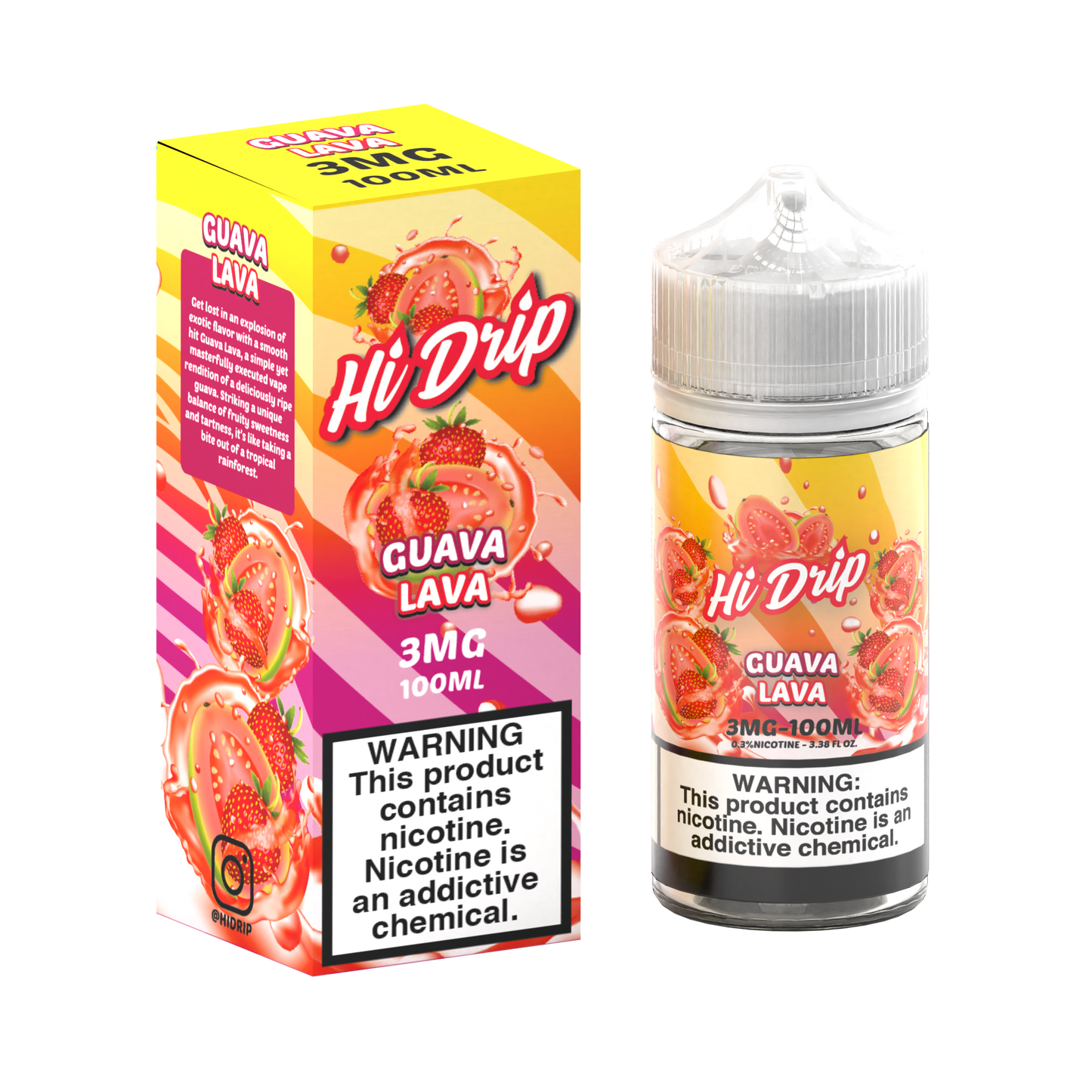 Hi-Drip Series E-Liquid 100mL (Freebase)