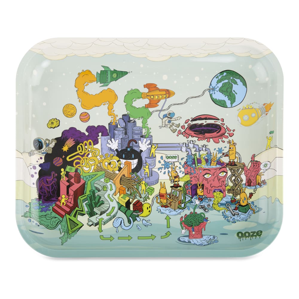 Ooze Metal Rolling Tray | Small | Imaginarium