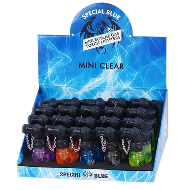 Special Blue Mini Torch 20ct Clear