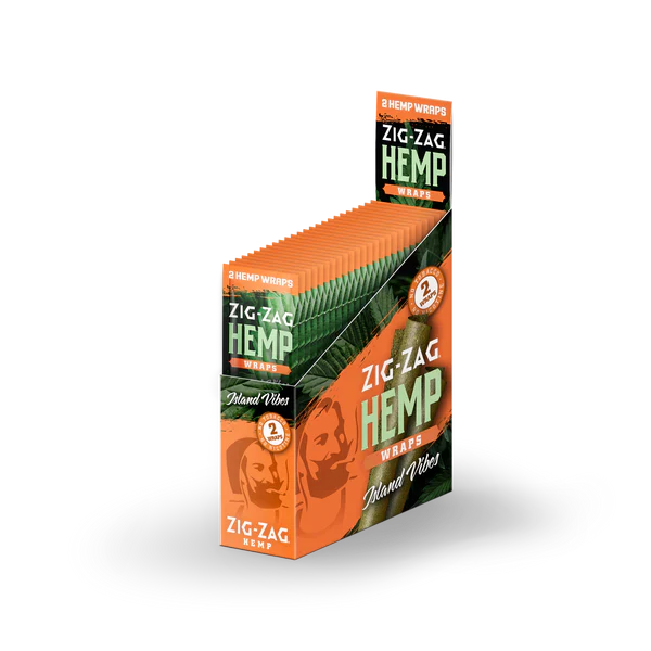 Zig-zag Hemp Wraps | 25 Pouches