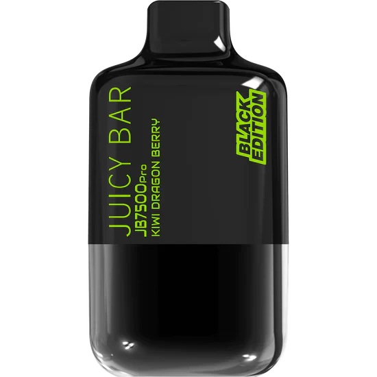 Juicy Bar JB7500 Pro Disposable Vape Black Edition 5% | Kiwi Dragon Berry