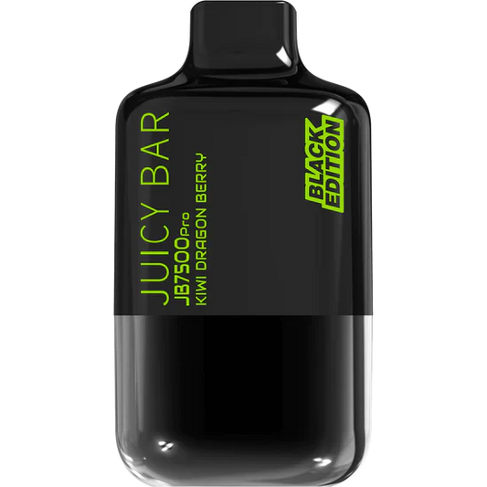 Juicy Bar JB7500 Pro Disposable Vape Black Edition 5% | Kiwi Dragon Berry