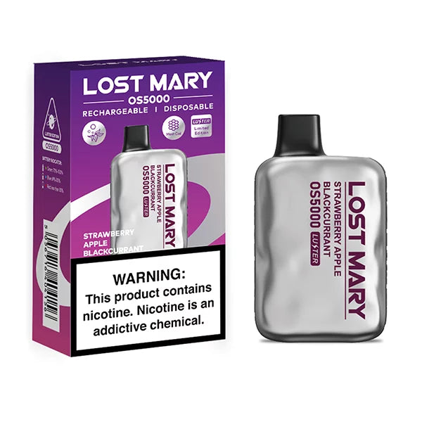 Lost Mary Bar Os 5000 5% - strawberry_apple_blackcurant