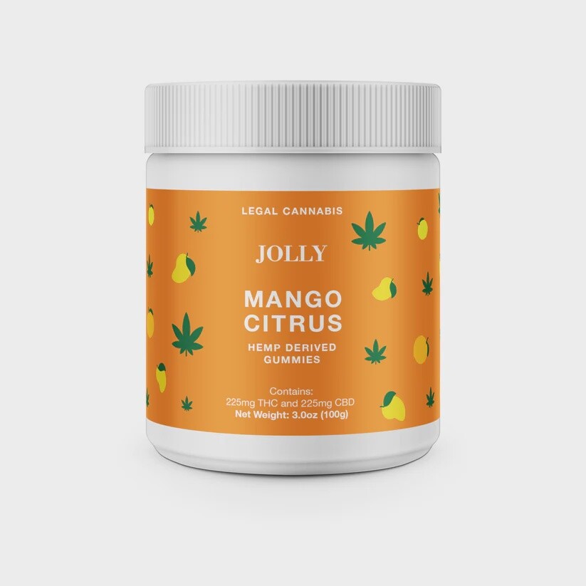 Jolly Gummies 450mg | 15ct | Mango Citrus
