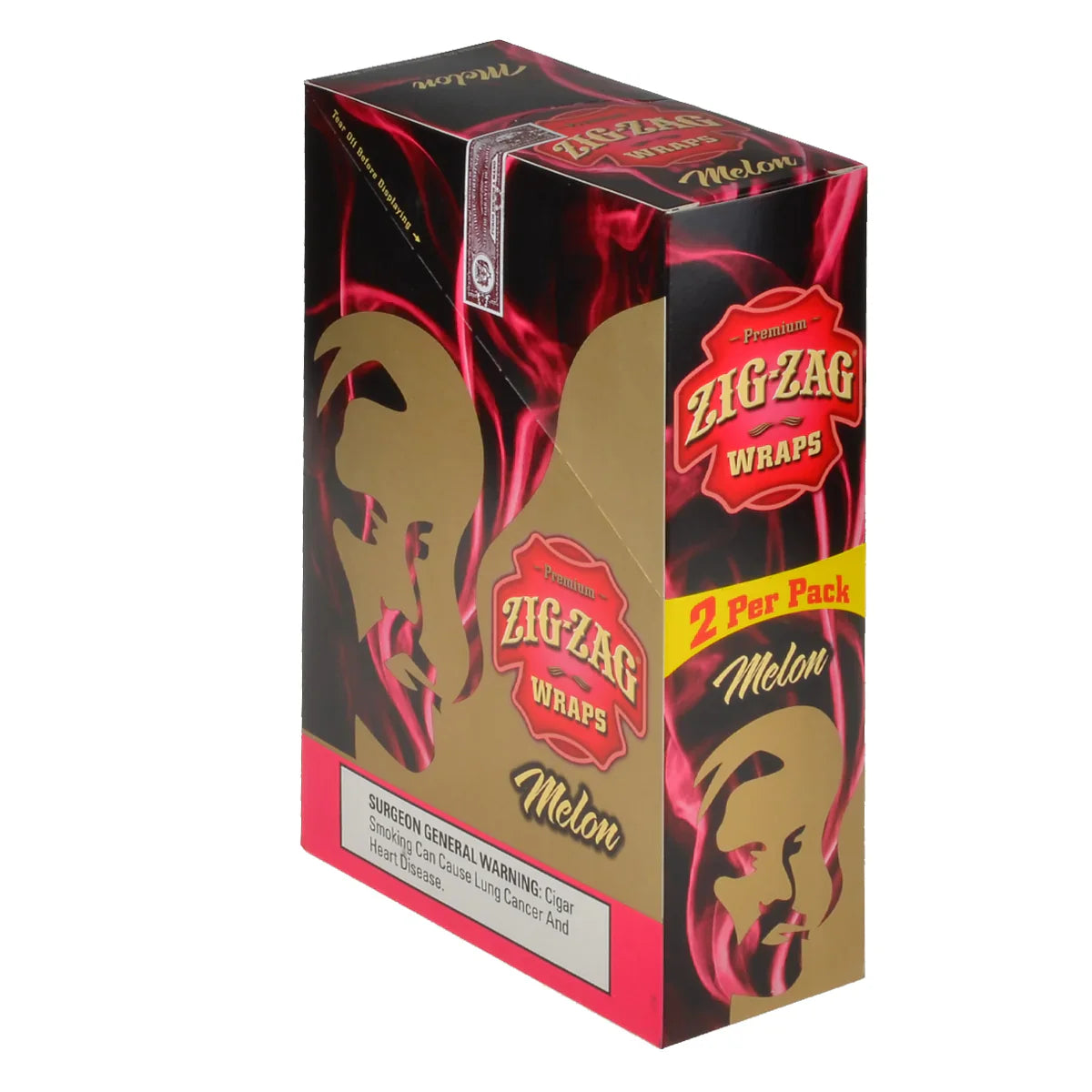 Zig-zag 2 Cigar cones | 25-pack | Melon with Packaging