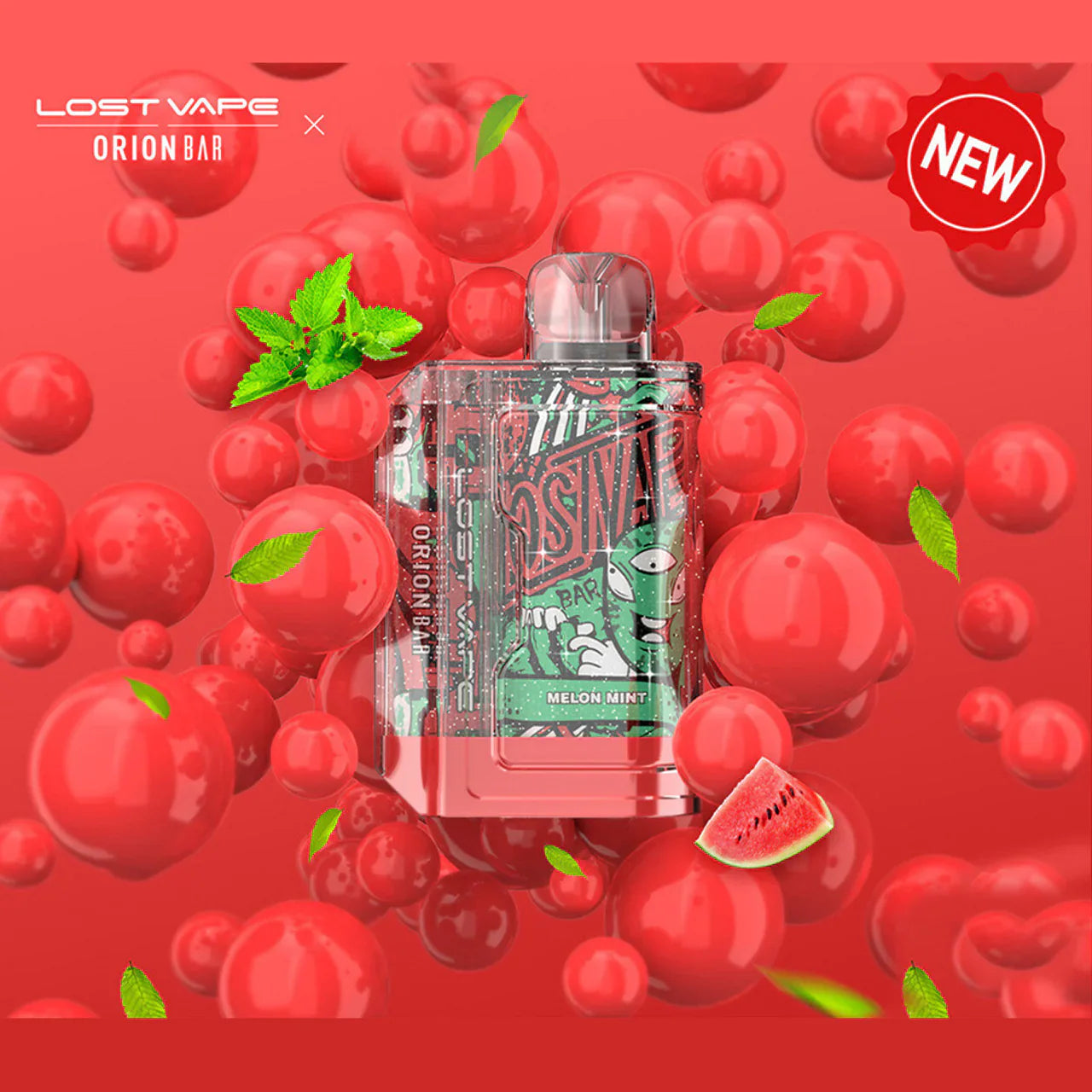 Orion Bar Disposable 7500 Puff 18mL 50mg | Melon Mint