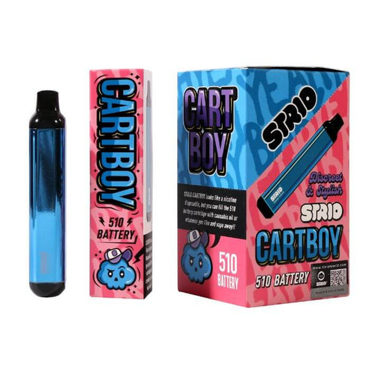 Strio Cart Boy | 6-Pack | Metallic Blue with Packaging