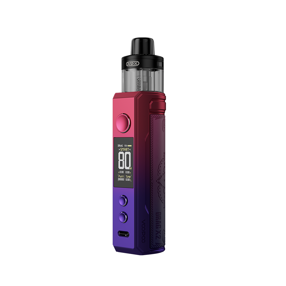 VooPoo Drag X2 Kit (Pod System) | Modern Red