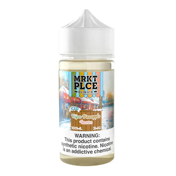 MRKT PLCE Series E-Liquid 100mL (Freebase) | Iced Feijoa Pineapple Guava
