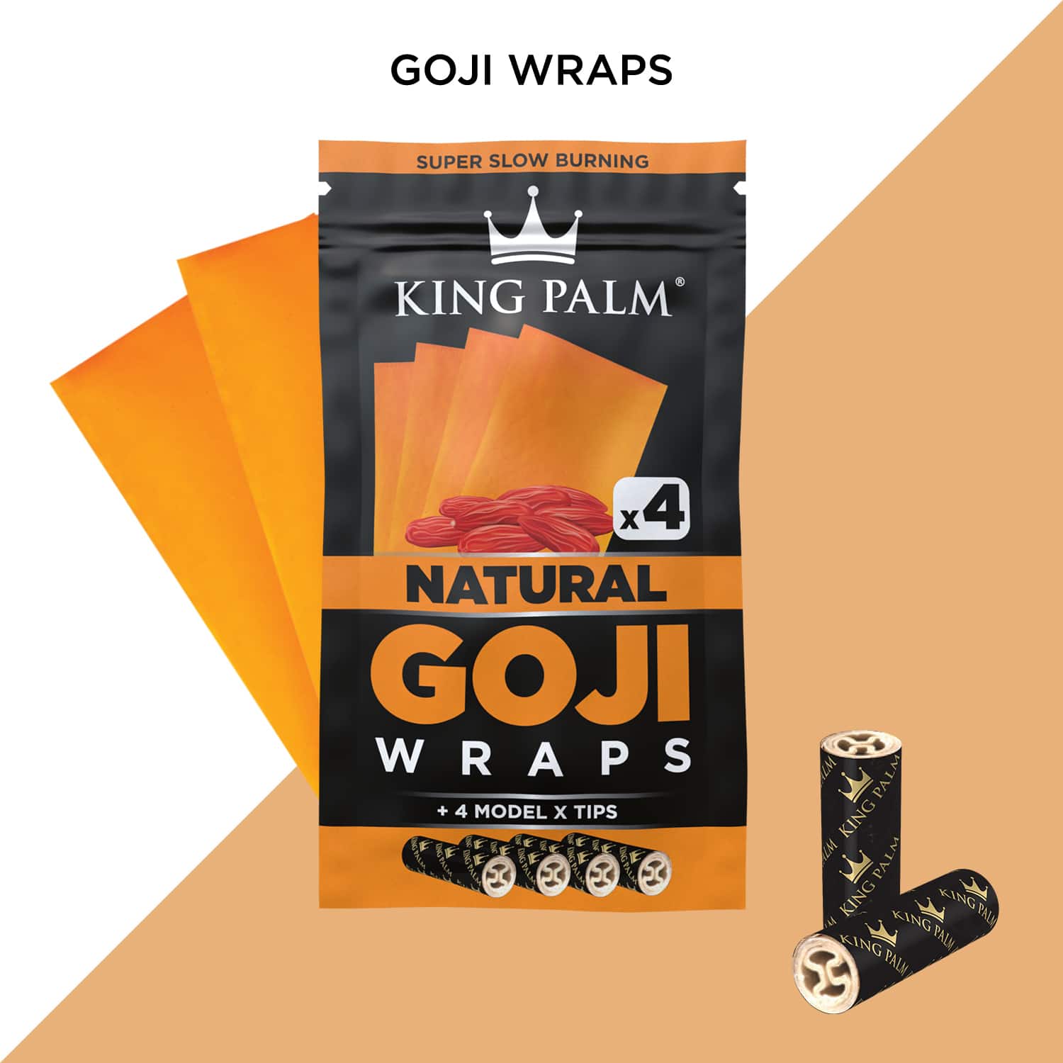 King Palm Goji Wrap | Natural