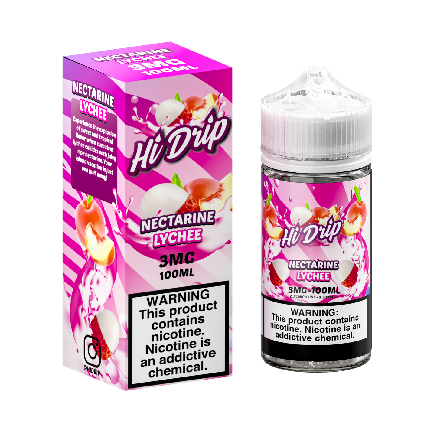 Hi-Drip Series E-Liquid 100mL (Freebase)