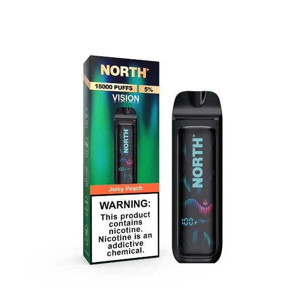 North Vision 15000 Puff 5pcs 5% Juicy Peach with Packaging