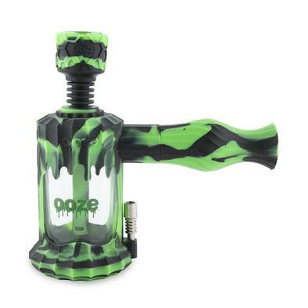 Ooze Clobb Silicone Water Pipe & Nectar Collector Chameleon