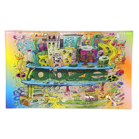 Ooze Glass Rolling Tray | Small Oozeville