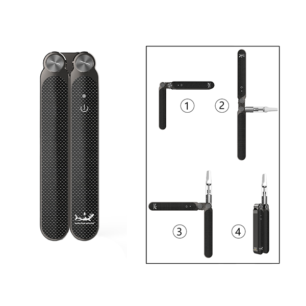Hamilton Butterfly 510 Battery Mod (430mAh) | Opened