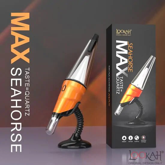 Lookah Seahorse Max Dab Pen | Orange