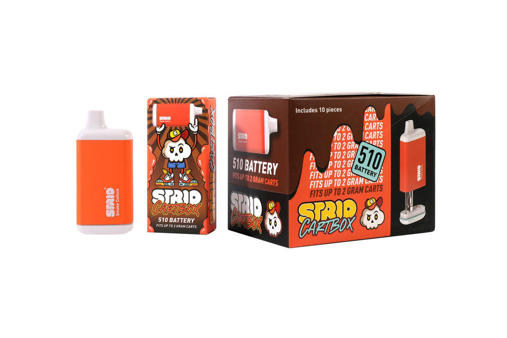 Strio Cart Box 510 | 10-pack | Orange with Packaging