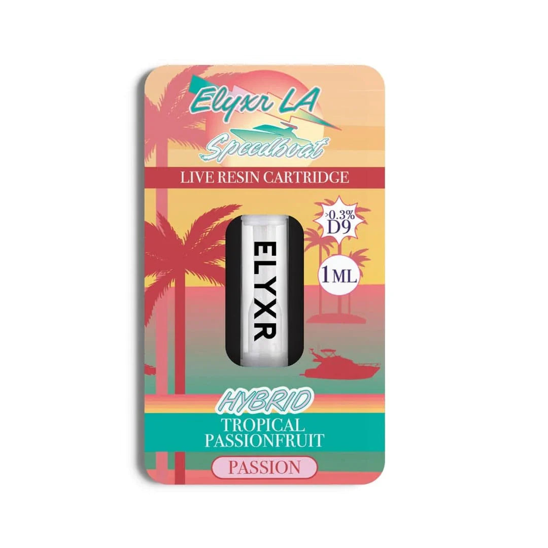 Elyxr La x Speedboat Live Resin | 1g | 1mL | Passion with Packaging
