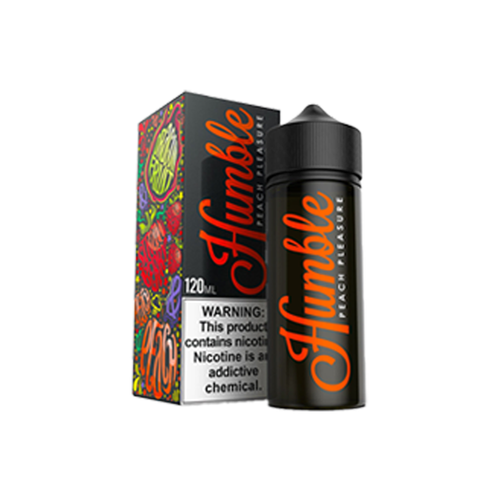 Humble TFN Series E-Liquid 120mL (Freebase) Peach Pleasure with packaging
