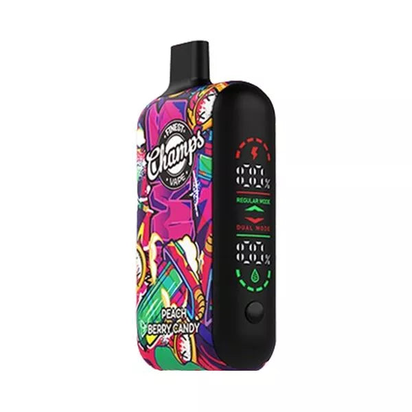 Finest Champs Vape 15000 5CT | Peach Berry Candy