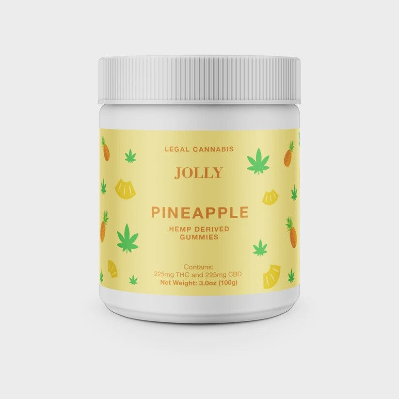 Jolly Gummies 450mg | 15ct | Pineapple