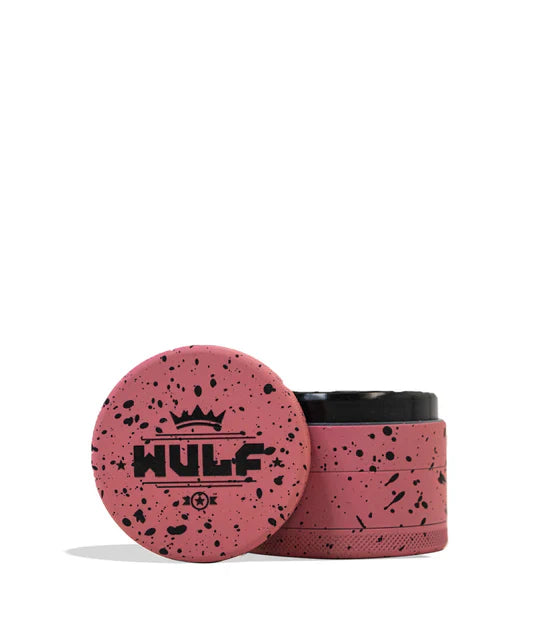 Wulf Grinder | 50mm | 4pc | Pink Black Spatter
